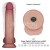 Vibrador realista con ventosa 8.5 pulg. Vibrating Sliding Skin Pro II Silicone Dong