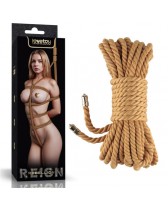 Zoga de bondage . Rebellion Reign Natural Knot Bondage Rope