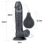 Dildo eyaculador de 9 pulg. Squirt Extreme - Black