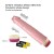 Vibrador realista con balanceo a baterías Realistic vibrator battery operated