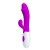 Vibrador dual Rabbit Snappy con 30 modos a batería