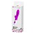 Vibrador dual Rabbit Snappy con 30 modos a batería