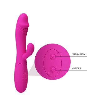 Vibrador dual Rabbit Snappy II recargable