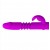 Vibrador Rabbit Ward telescópico recargable de silicona