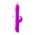 Vibrador Rabbit Ward telescópico recargable de silicona