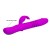 Vibrador Rabbit Ward telescópico recargable de silicona