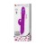 Vibrador Rabbit Ward telescópico recargable de silicona