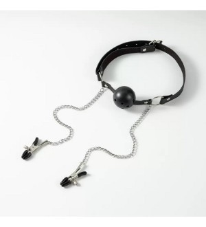 Pinzas de pezones de metal con mordaza - Nipple metal clamps
