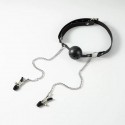 Pinzas de pezones de metal con mordaza - Nipple metal clamps
