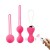 Set de Bolas de masaje pélvico con vibración a control remoto Kegel ball set