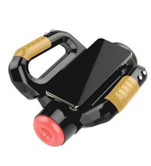 Masturbador masculino multifunción con agarre