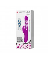 Vibrador Rabbit Byron con cuentas internas y movimiento ascendente recargable