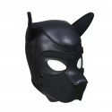 Máscara o capucha de Perro - Black Doggy mask