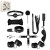 Set BDSM de 11 piezas negro High Quality BDSM Bondage Set