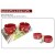 Set BDSM de 11 piezas color vino Bondage Set with Organizer Pouch