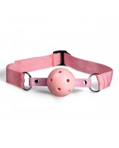 Mordaza de boca respirable Pink Ball Gag
