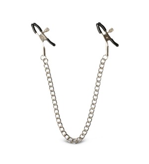 Pinzas de pezones de metal con cadena - Screw Nipple Clamps with Chain