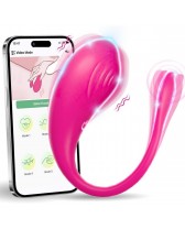 Vibrador punto G controlado por App - 9-Speed Magenta Rechargeable Vibrators for Women and Couples