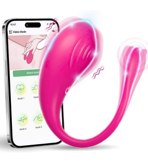 Vibrador punto G controlado por App - 9-Speed Magenta Rechargeable Vibrators for Women and Couples