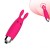 Mini vibrador - Magenta Bunny-Themed Single- Speed Silicone Bullet Vibrator