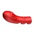 Mini vibrador de dedo - 10 Mode Red Rechargeable Finger-Grip Vibrator