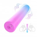 Mini Vibrador recargable Bicolor - 10-Speed Silicone Vibrator