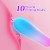 Mini Vibrador recargable Bicolor - 10-Speed Silicone Vibrator