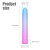 Mini Vibrador recargable Bicolor - 10-Speed Silicone Vibrator