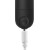Mini Vibrador balita a control remoto Black - 10 Speeds Rechargeable Vibrating Bullet