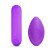 Mini Vibrador balita a control remoto Purple - 10 Speeds Rechargeable Vibrating Bullet