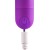 Mini Vibrador balita a control remoto Purple - 10 Speeds Rechargeable Vibrating Bullet