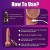 Dildo vibrador con empuje, rotación y calefacción - 10-Remote Control rechargeable Silicone Vibrator