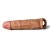 Funda de pene - Non-Vibrating Brown Penis Sleeve III - 6.70 pulg