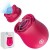 Vibrador rosa con succión para clítoris - 10-Speed Rechargeable Silicone Rose
