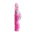 Vibrador rabbit con perlas a baterías- Pink Color Basic Rabbit Vibrator