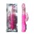 Vibrador rabbit telescópico con perlas a batería - Pink Color Thrusting Rabbit Pearls Vibrator