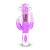 Vibrador rabbit triple con perlas con perlas - Purple Color Vibrator with Vibrating Beads