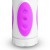 Vibrador rabbit triple con perlas con perlas - Purple Color Vibrator with Vibrating Beads
