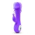 Vibrador rabbit recargable de 7 velocidades con rotación y calefacción