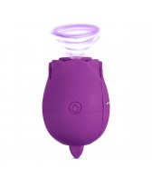 Rosa vibradora con función de pulsión y lengua