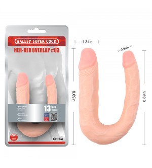 Dildo doble punta para ellas Her-Her Overlap nro 03