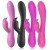 Vibrador dual Rabbit con calefacción recargable