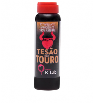 Tesão De Touro Excitante Masculino Natural 10Ml K-Lab