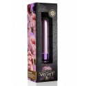 Balita vibradora a pilas Touch Of Velvet Bullet Vibrator Lila