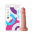 Dildo consolador de silicona con base de 17.2 x 3.8 cm