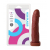 Dildo consolador de silicona con base de 16.3 x 3.6 cm
