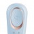 Vibrador para parejas que estimula clítoris y punto G Satisfyer Double classic Blue