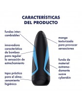 Masturbador masculino Satisfyer Men One Air Pulse + vibración