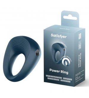 Anillo vibrador de pene Satisfyer Power Ring recargable