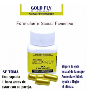 Spanish Fly Gold en cápsulas- Potente afrodisiaco natural para la mujer